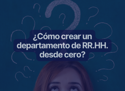 Crea un departamento de recursos humanos